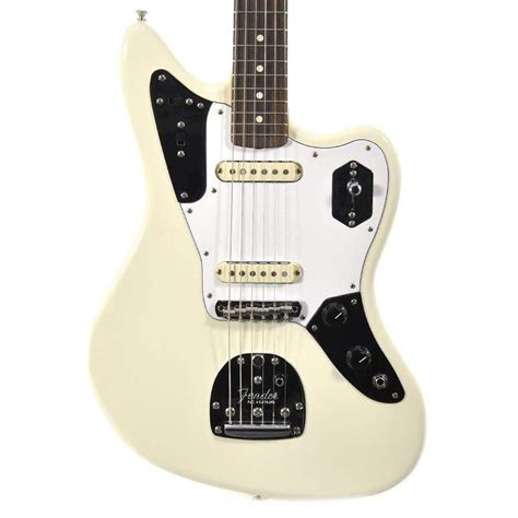 Fender Artist Johnny Marr Jaguar Olympic White – Chicago Music Exchange