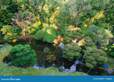 Japanese Tea Garden stock image. Image of plant, architecture - 23163207