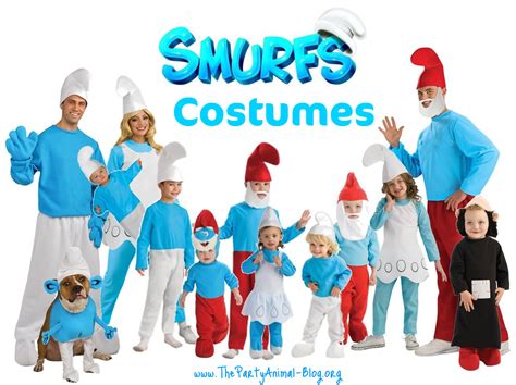 Have Fun in Blue with these Smurf Costumes | ThePartyAnimal-Blog