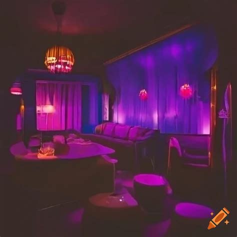 Bohemian electric lounge aesthetic on Craiyon