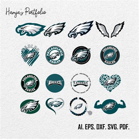 Philadelphia Eagles logo svg vector , bundle logo, NFL teams, Football ...