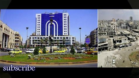 Syria before and after war-Aleppo city - YouTube