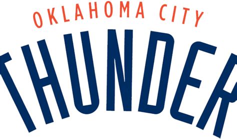 Oklahoma City Thunder Clipart Svg - Oklahoma City Thunder Logo Png Transparent Png - Full Size ...