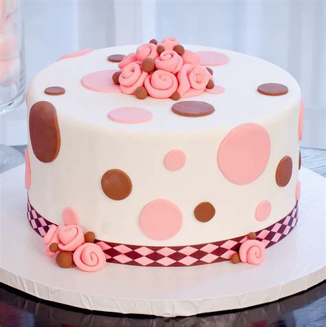 Birthday Cake Decorating Kits Polka Dot Dreams Fondant or Easy Icing ...