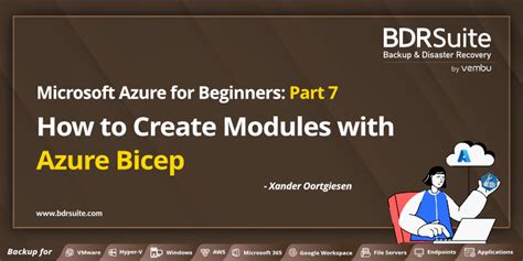 Microsoft Azure for Beginners: How to Create Modules with Azure Bicep ...