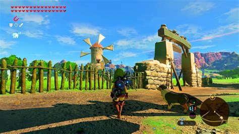 Veja o Lon Lon Ranch de Ocarina Of Time dentro de Zelda: Breath of the ...