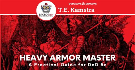 Heavy Armor Master 5e: DnD 5e Feat Guide - RPGBOT