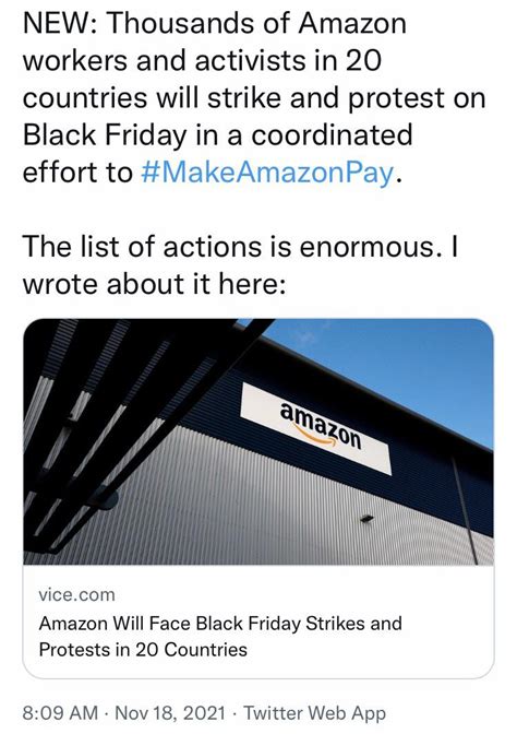 Amazon STRIKE : r/antiwork