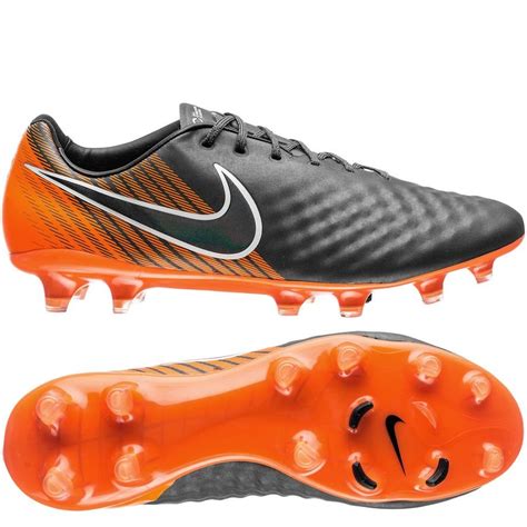 Nike Magista Obra 2 Elite FG Fast AF - Dark Grey/Black/Total Orange