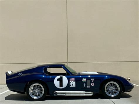 1965 SHELBY DAYTONA COUPE GENERATION 3 BRAND NEW 5 MILE PATRIOT BLUE FRESH BUILD for sale ...