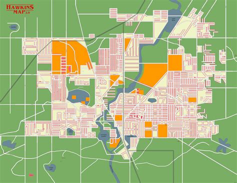 The Chessboard Factory: Stranger Things Map 2.0