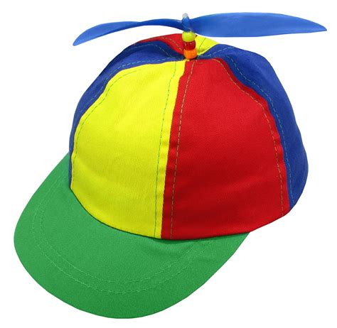 Child's Red Green Yellow Blue Propeller Beanie Baseball Cap - Walmart ...