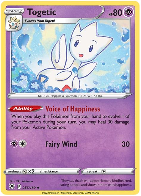 Togetic - Astral Radiance #56 Pokemon Card