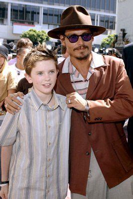 Johnny Depp and Freddie Highmore at event of Charlie and the Chocolate Factory (2005) | Johnny ...