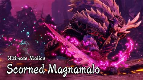 Monster Hunter Rise Sunbreak Scorned Magnamalo Weaknesses, Weapons, Armor and Drops - SegmentNext