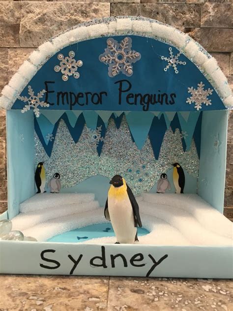 Penguin Habitat Diorama Project