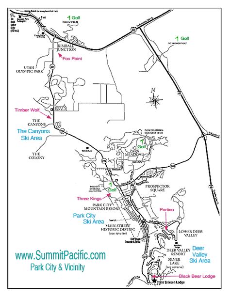 Park City Utah Map