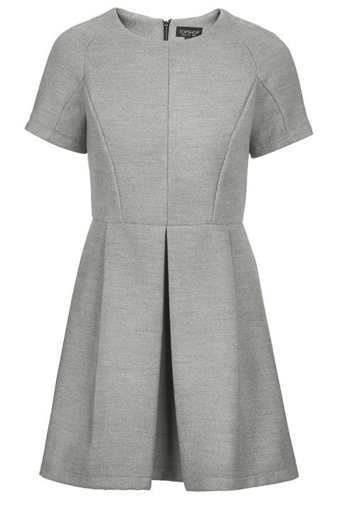 A-Line Box Pleat Dress - Dresses - Clothing | Top shop dress, Box pleat ...