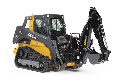 Deere debuts backhoe attachments for skid steers and CTLs | Equipment World