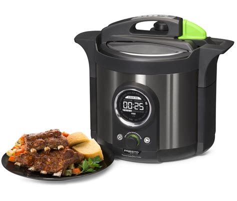 Presto Precise™ 6-quart Multi-use Pressure Cooker Plus - Electric Pressure Cookers - Presto®