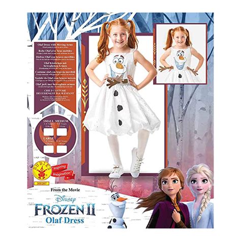 Rubies Official Disney Frozen 2 Olaf Air Motion Moving Dress Child Cos – Costume World Middle East