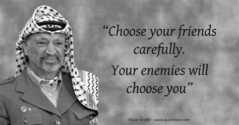 15 of the best quotes By Yasser Arafat | Quoteikon