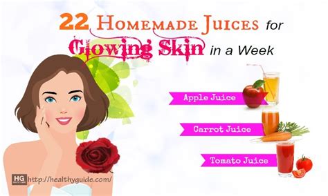 22 Best Homemade Juices for Glowing Skin in a Week