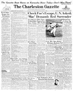 Charleston Gazette Newspaper Archives, Oct 1, 1950, p. 1