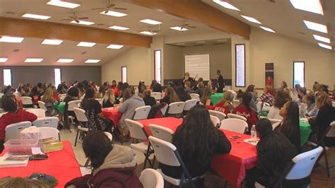 Okmulgee school girls receive advice about living a positive life