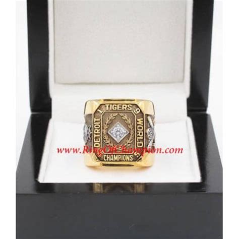 1945 Detroit Tigers World Series Championship Ring, Custom Detroit Tigers Champions Ring