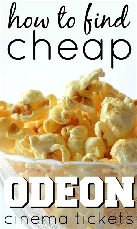 Cheap Odeon cinema tickets: the ULTIMATE guide - Skint Dad