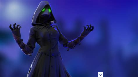 Fortnite skin scourge in a thumbnail created by VulcansHyper. Fortnite Thumbnail, Plague Doctor ...