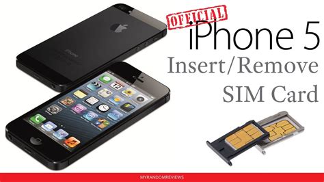 iPhone 5 How To: Insert / Remove a SIM Card - YouTube