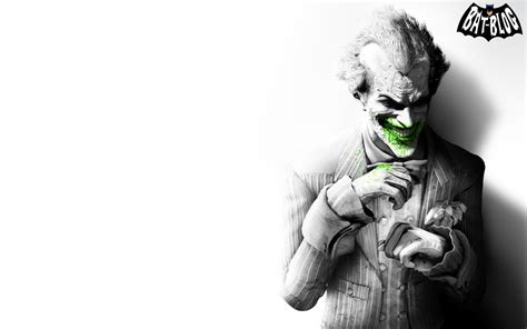 BAT - BLOG : BATMAN TOYS and COLLECTIBLES: BATMAN ARKHAM CITY - WALLPAPER Of The JOKER!