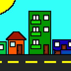 City 8-bit by PeloticoGameplays on Newgrounds