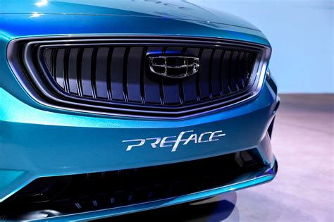 Geely Preface sedan concept debuts at Auto Shanghai Geely Preface 8 ...