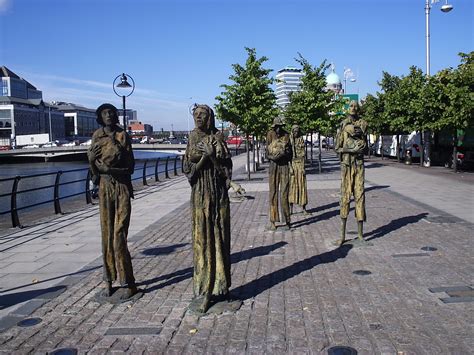 The Famine Memorial, Dublin, Ireland - VisaHelpUK - UK Immigration and ...