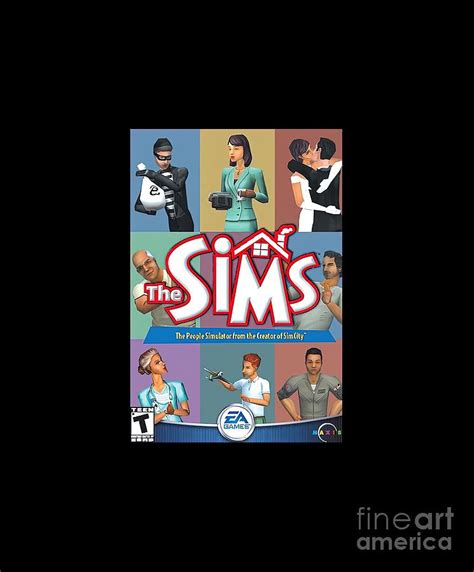 Sims 1 Box Art Painting by Graham Arthur - Fine Art America