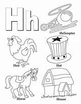 Things That Start With The Letter H Coloring Pages  Home sketch template