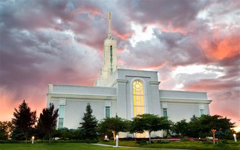 American Fork, Utah | LDS Temple Location & Schedule | White Elegance