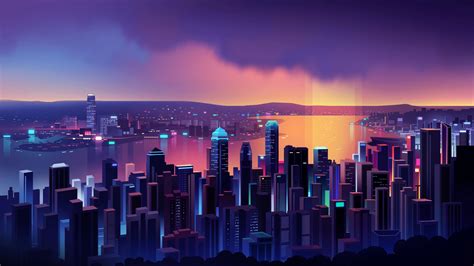 Illustration Hong Kong Buildings Skyscraper Wallpaper, HD City 4K Wallpapers, Images and ...