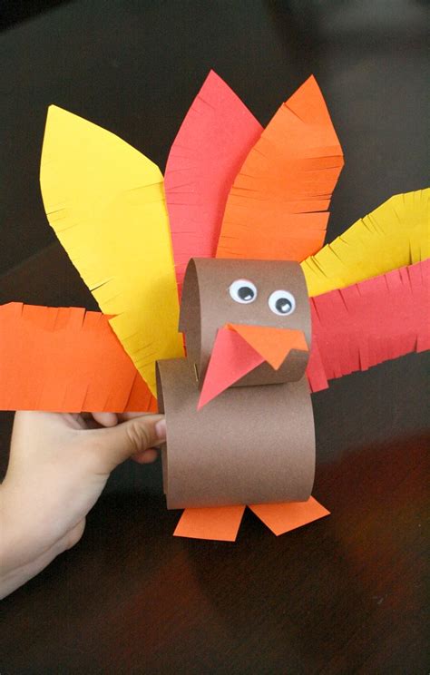 Paper Roll Thanksgiving Turkey Craft - Fantastic Fun & Learning