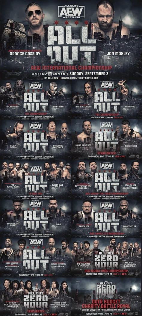 AEW All Out 2023 Spoilers Sees 1 Of 6 New Champions Crowned! Plus CJ Perry & Dennis Rodman ...