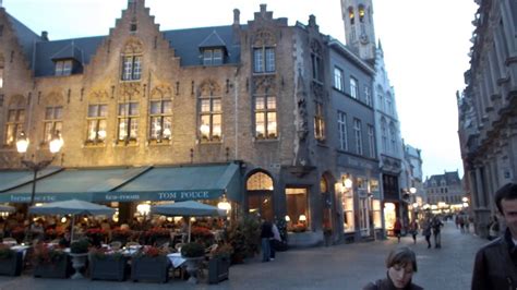 Bruges at night - YouTube