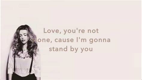 Stand By You - Rachel Platten Lyrics - YouTube