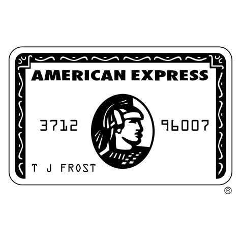 American Express Logo Black and White (2) – Brands Logos