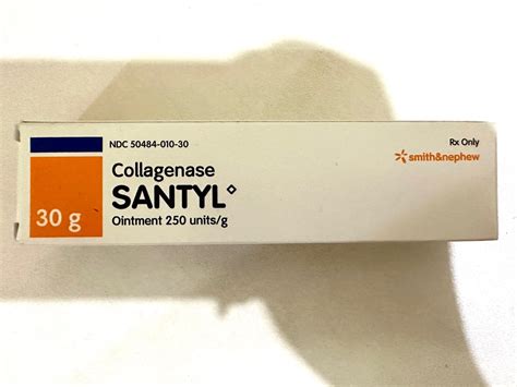 Santyl Ointment, Health & Nutrition, Medical Supplies & Tools on Carousell