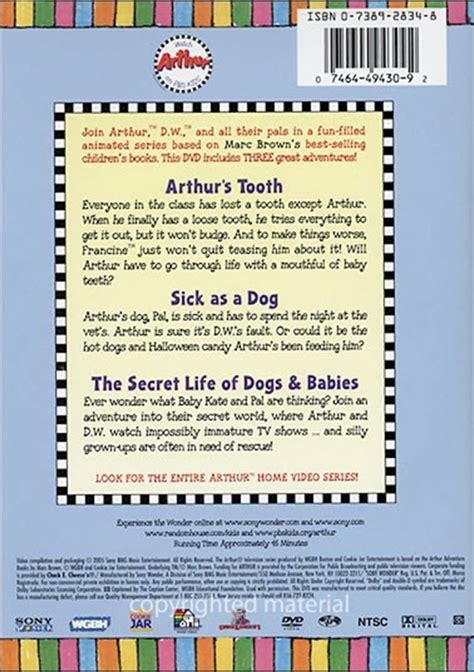 Arthur's Tooth (DVD 2005) | DVD Empire