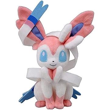 Qiyi Plush Toy Eevee Sylveon Dolls Kawaii Cartoon Movie Anime Stuffed Anniversaries Peluche Girl ...