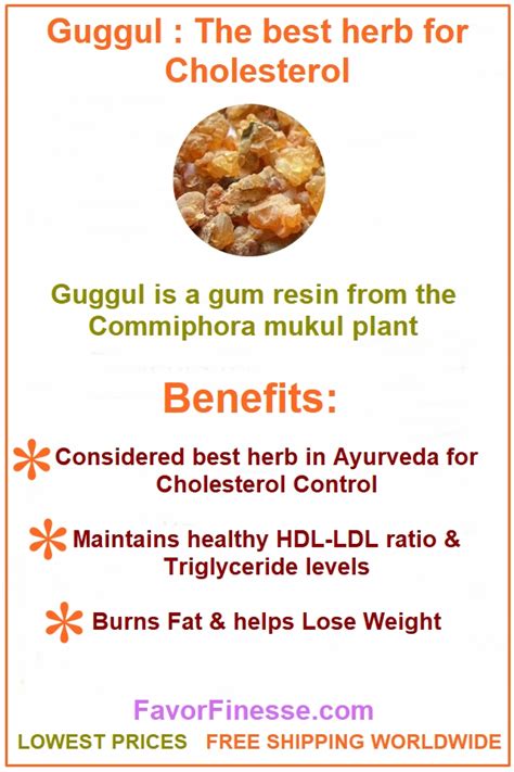 Himalaya Guggul benefits, dosage for cholesterol and weight | FavorFinesse